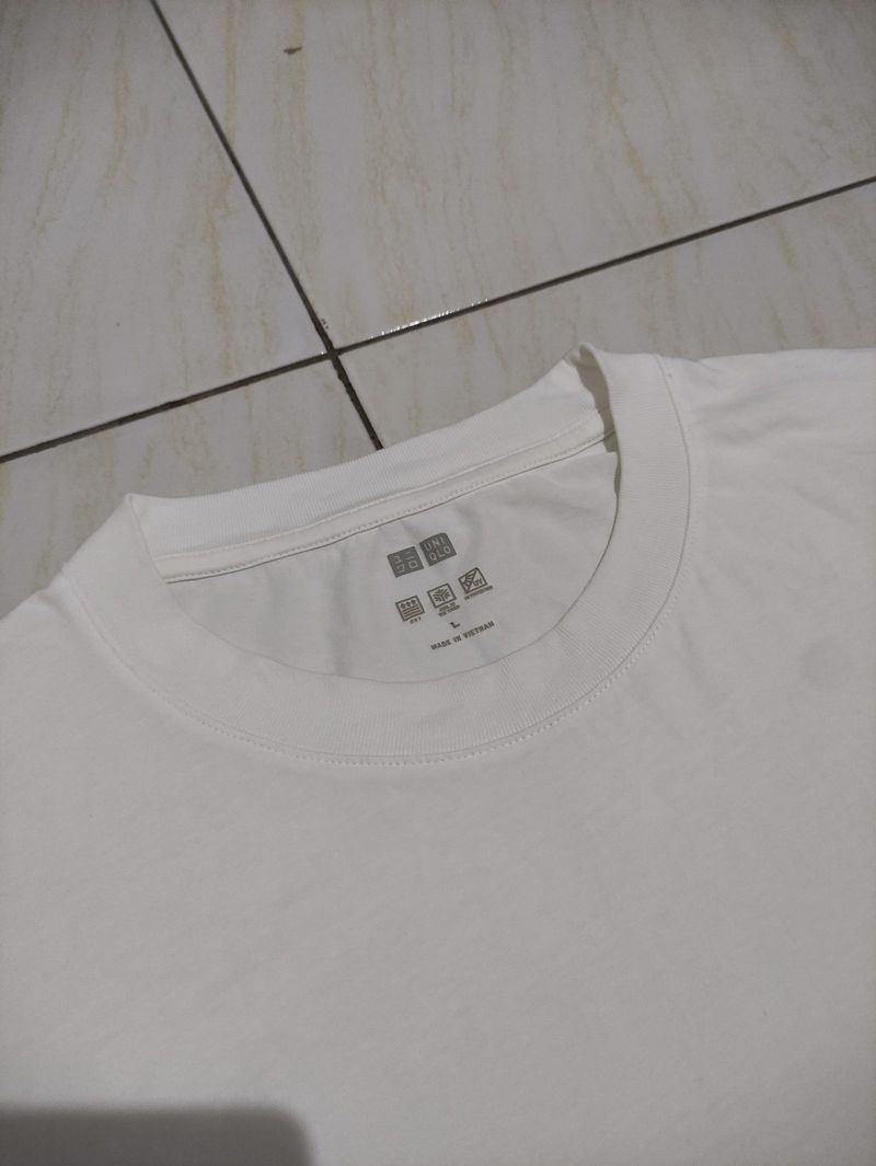 Uniqlo airsm Long sleeve white, foto 2