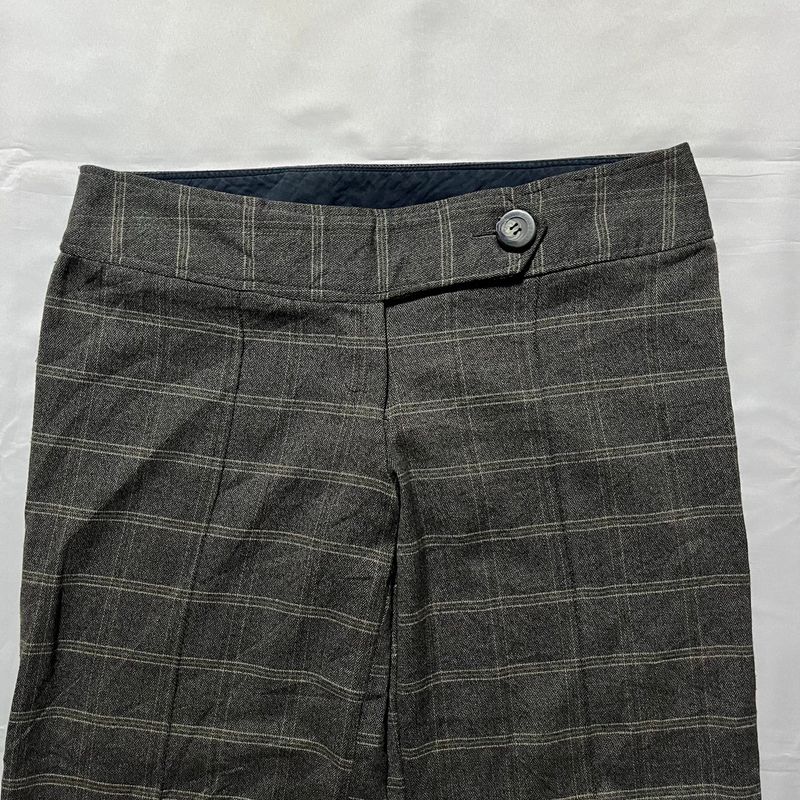 plaid wide leg pants, foto 2