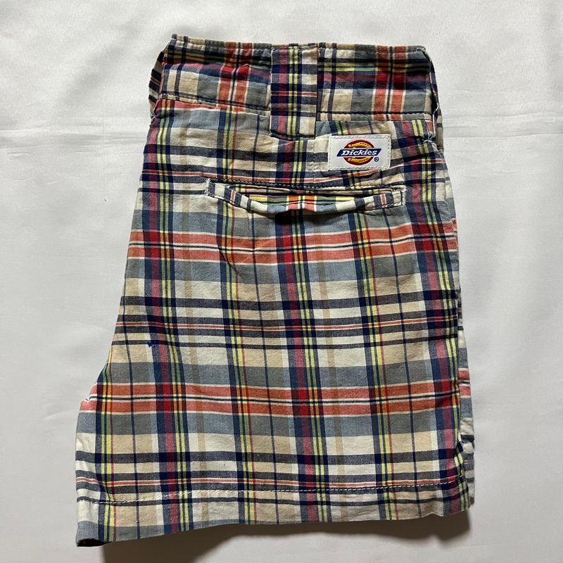 dickies plaid shorts, foto 6