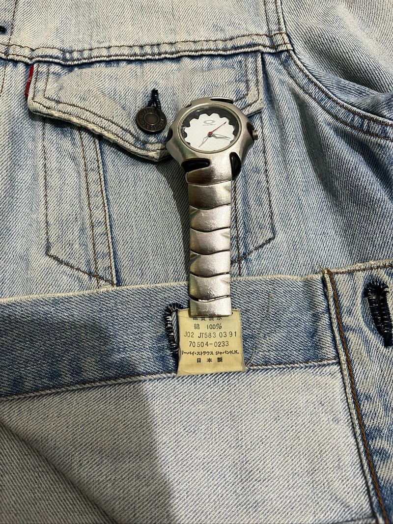 vintage levi’s 504 trucker jacket, foto 7