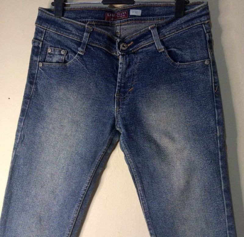 [PRELOVED] CELANA DENIM LOGO, foto 2