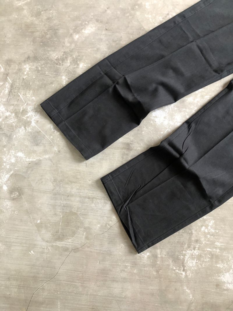 Celana chino black slim straight, foto 5