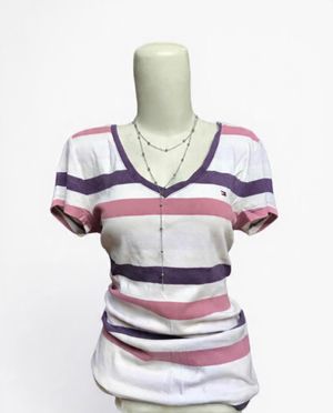 TOMMY STRIPPED PINK N NAVY💟