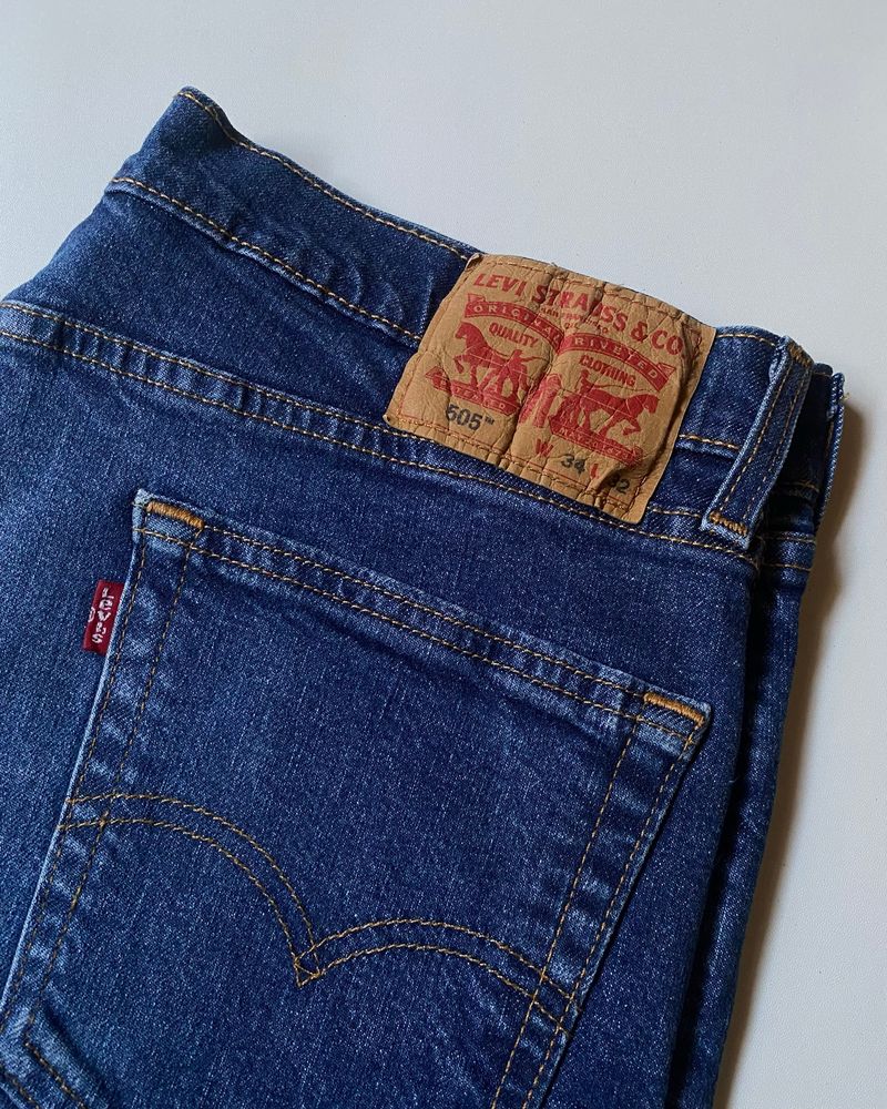 Levi’s 505 Jeans Regular Fit Blue Wash, foto 2