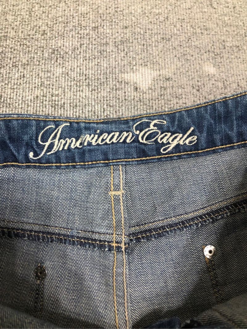 Y2K grunge emo american eagle shorts, foto 5