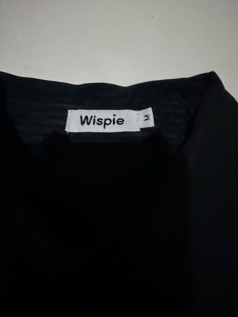 Kemeja item fitted wispie, foto 2
