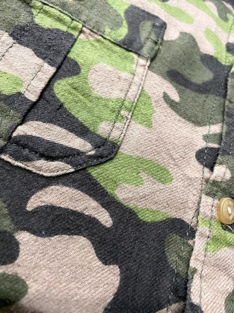 kemeja camo uniqlo, foto 4
