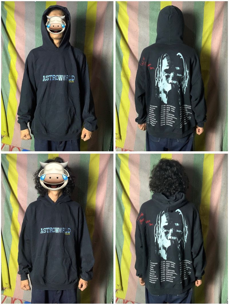 Travis scott astroworld tour hoodie, foto 2