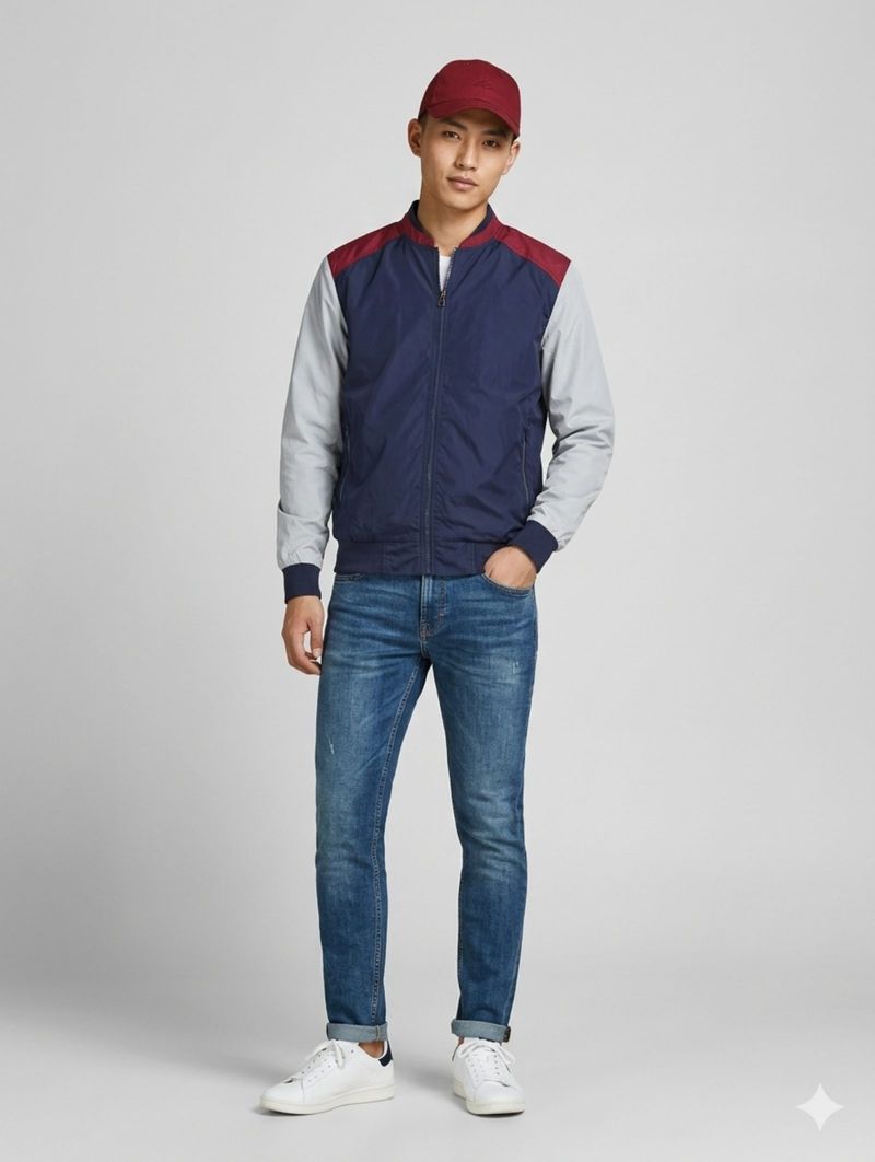 PENSHOPPE Windbreaker Reversible Jacket (M) fit, foto 2