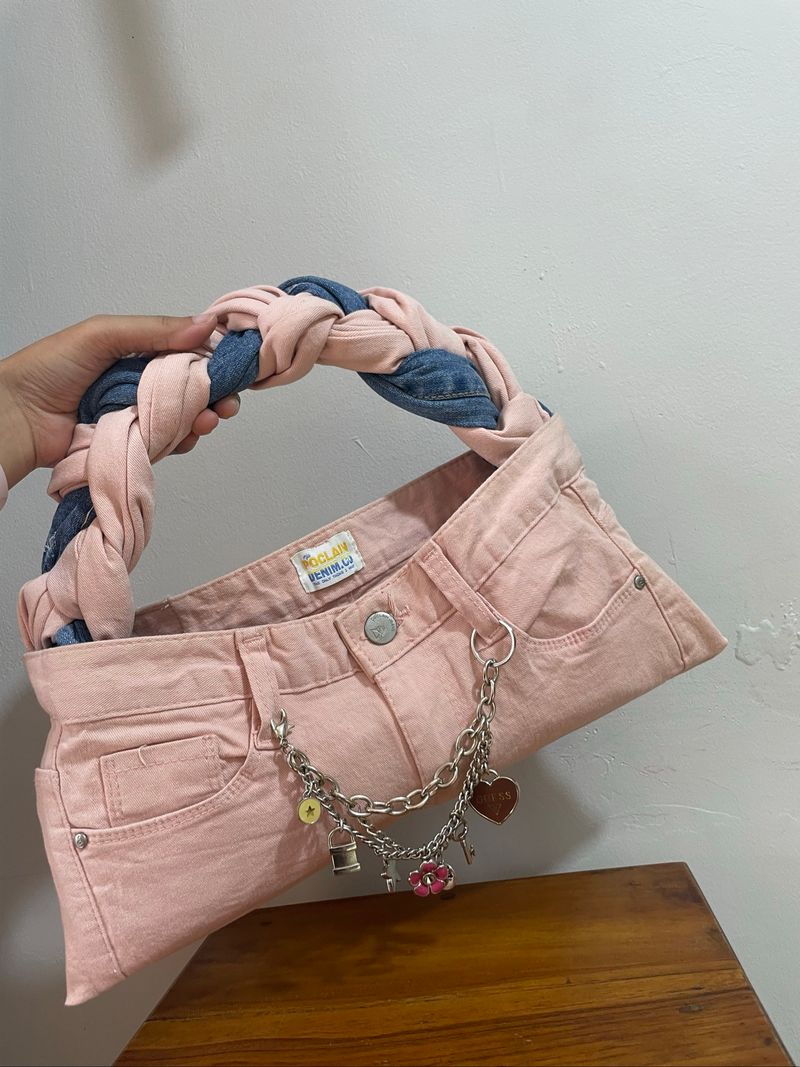 REWORKED BAG FROM JEANS, foto 5