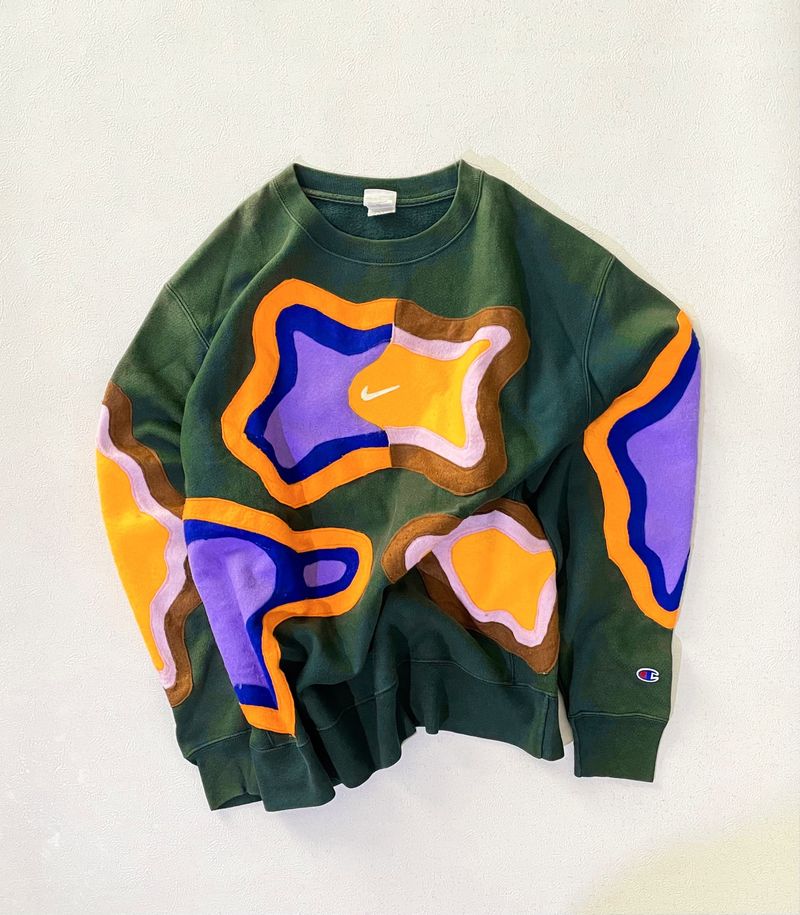Crewncek Reworked Champion Nike, foto 7