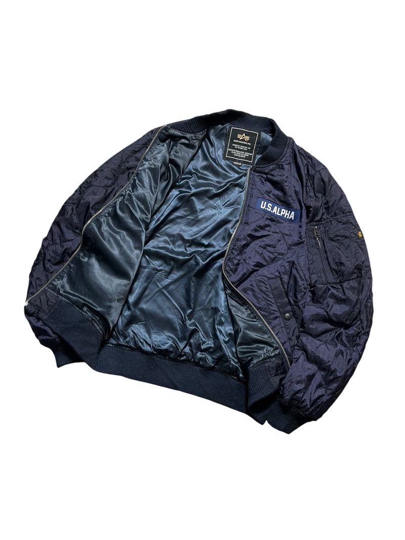 Alpha Industries MA1 Quilted Bomber Jacket, foto 2