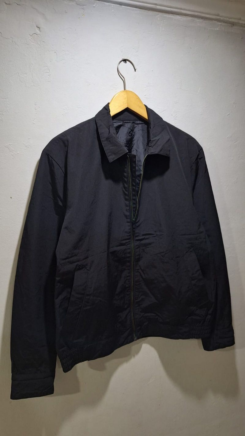 Giordano black canvas poly work jaket, foto 4