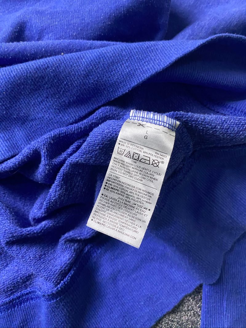 Crewneck Basic Blue, foto 5