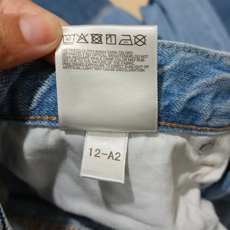 JW Anderson x Uniqlo Patchwork 2 Tone Jeans Original, foto 8