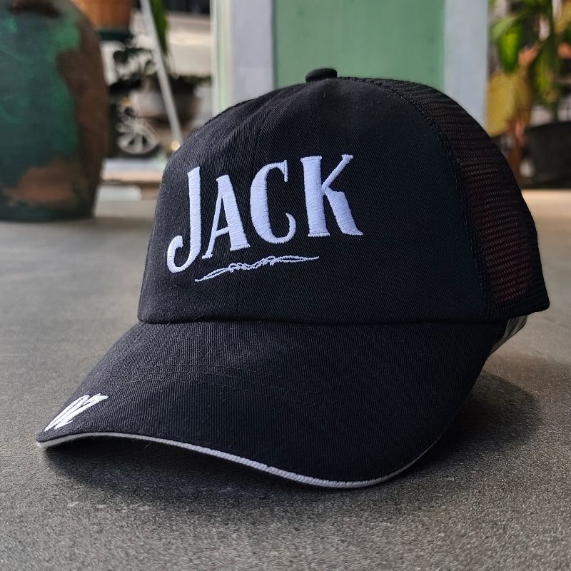 Topi trucker Jack Daniels Black "Jack" 07 Embroidered, foto 8
