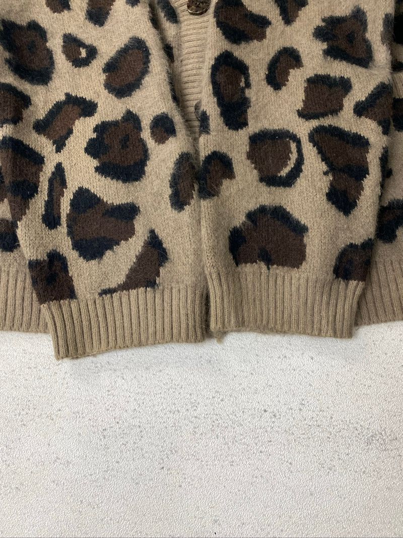Leopard Knit Cardigan, foto 7