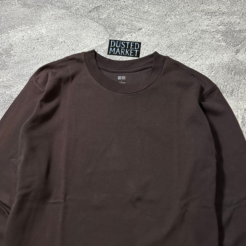 Longsleeve Uniqlo Brown, foto 2