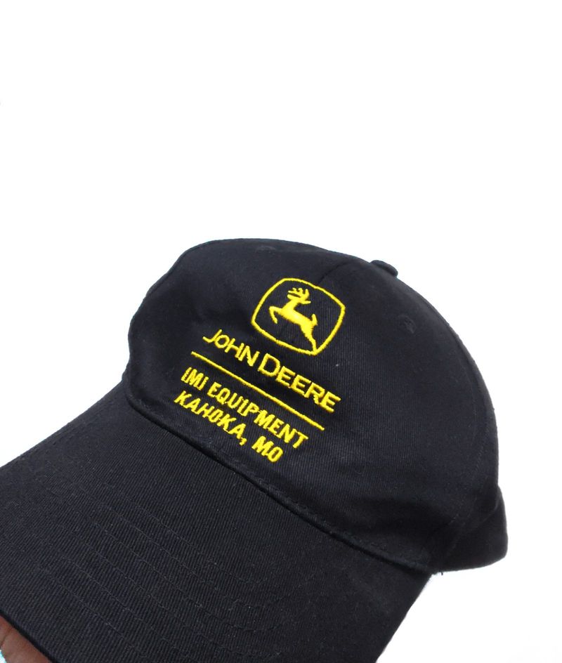 Topi John Deere x K-Products Hitam, foto 3