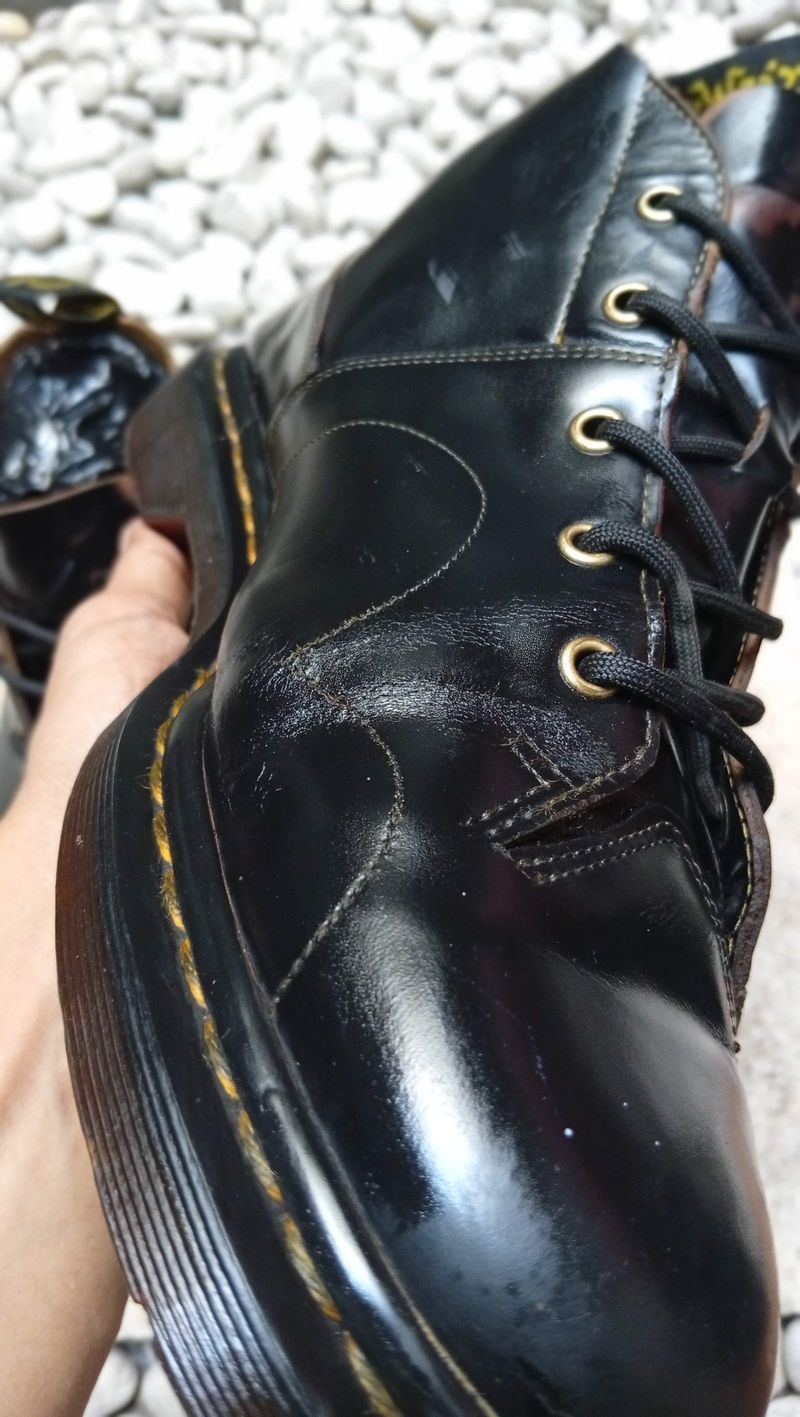 DR MARTENS Church Monkey Black Smooth Leather, foto 7