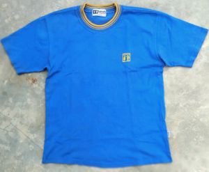 Streetwear Casual T-shirt Pria blue
