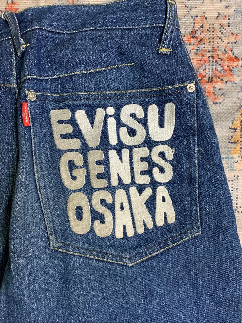 Jeans Evisu Osaka Genius Japan, foto 6