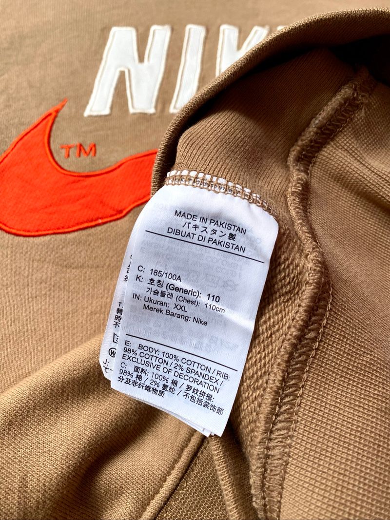 NIKE NSW TREND OVERSHIRT BROWN, foto 8