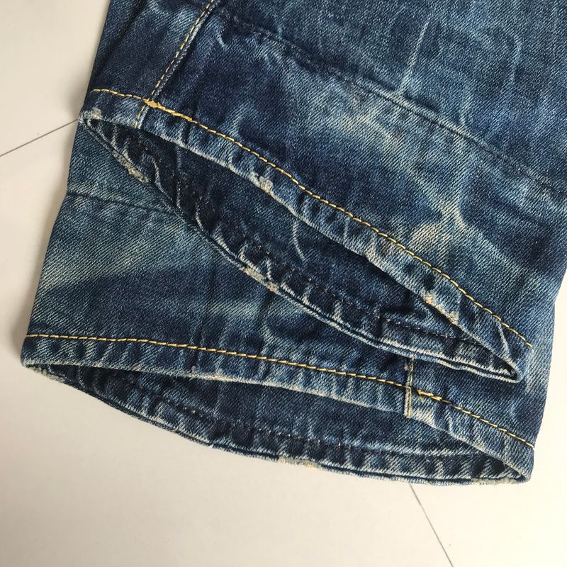 EVISU FADING JEANS SIZE 34, foto 8