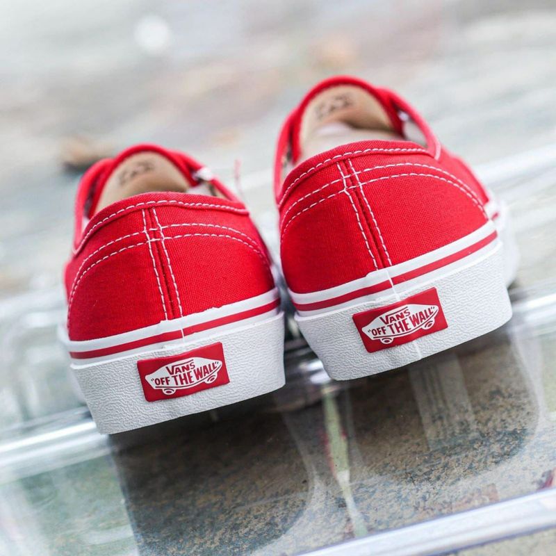 Sepatu Vans Authentic Classic Red Chili, foto 7