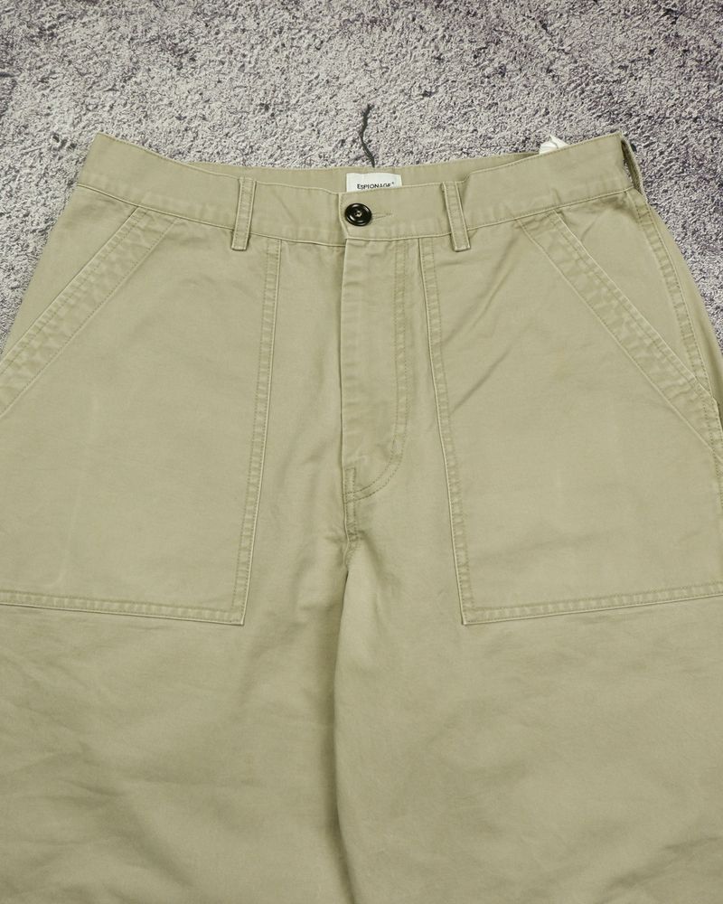 Espionage Beige Fatigue Pants, foto 3
