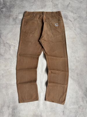 vintage 90's work pant carhartt size 36 regular fit