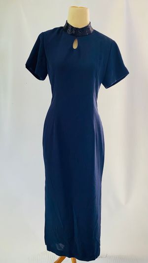 Nuna Navy Long Dress
