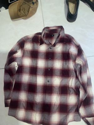 Flannel uniqlo Size L