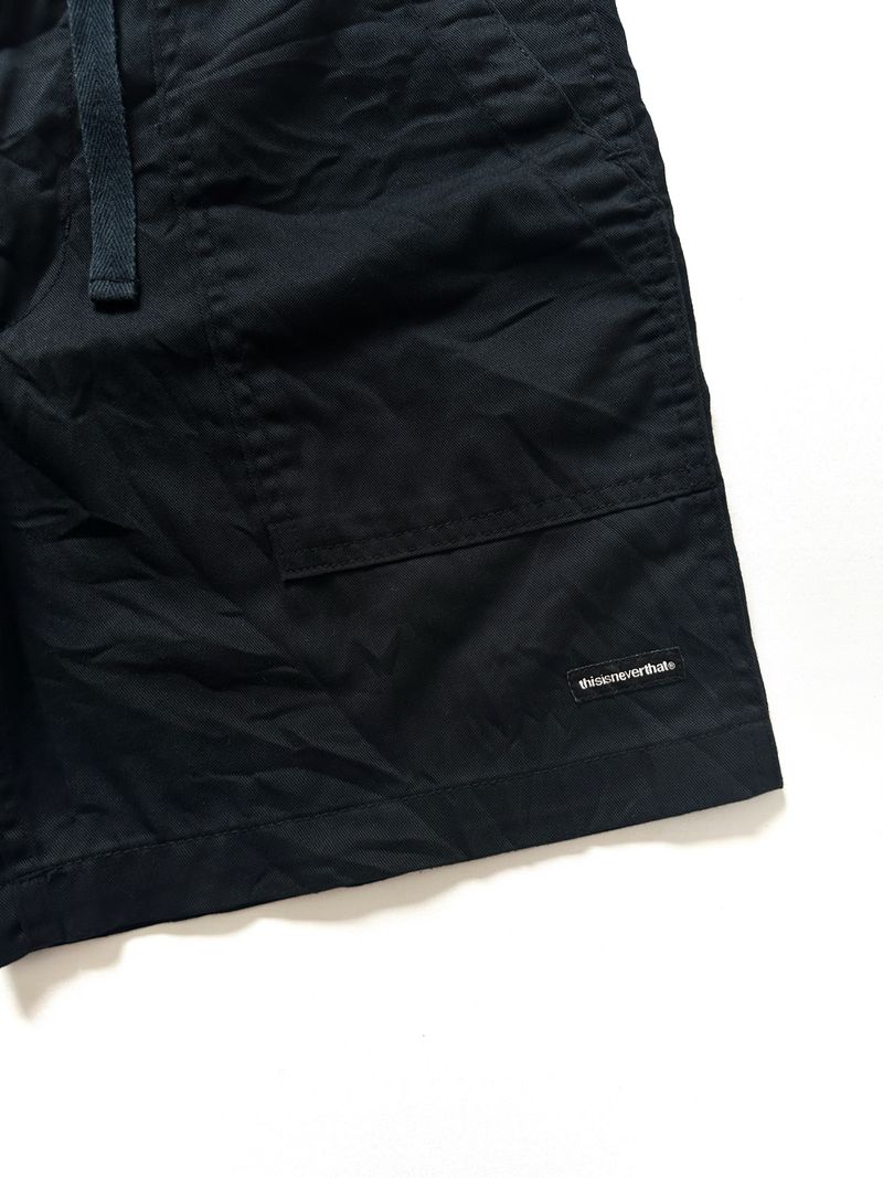 THISISNVRTHAT Fatigue Short - Black, foto 3