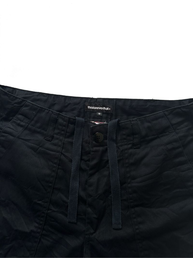 THISISNVRTHAT Fatigue Short - Black, foto 4