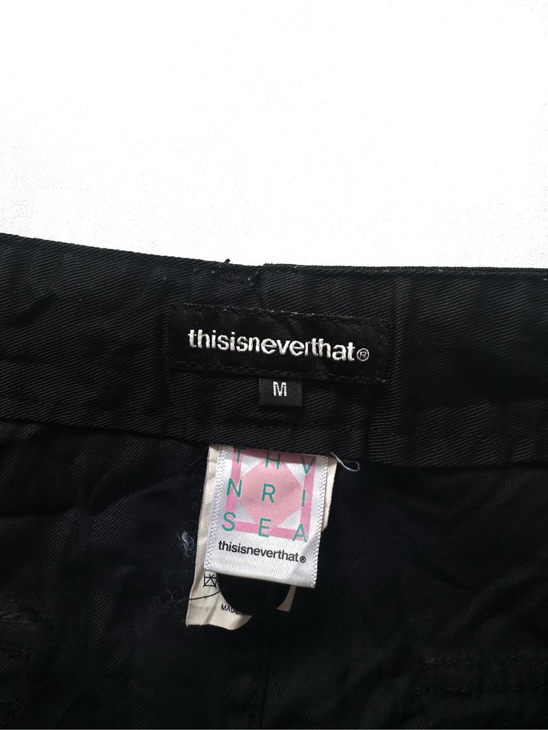 THISISNVRTHAT Fatigue Short - Black, foto 8