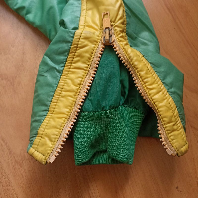 Adidas vintage 80s padded biker jacket, foto 6