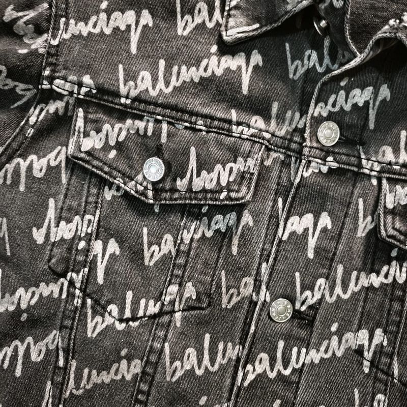 jaket balenciaga denim, foto 2