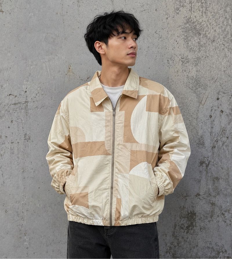 Zara Abstrak Casual Work Jacket, foto 2