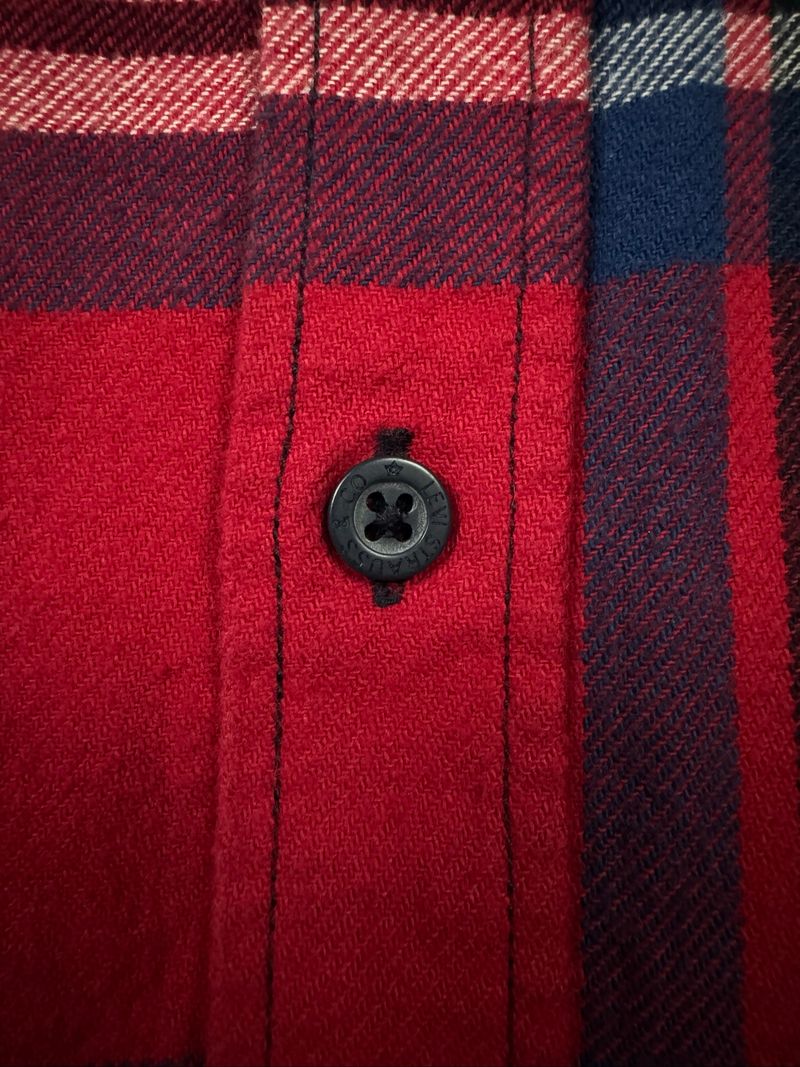 levi’s flannel shirt #JLFL31, foto 7