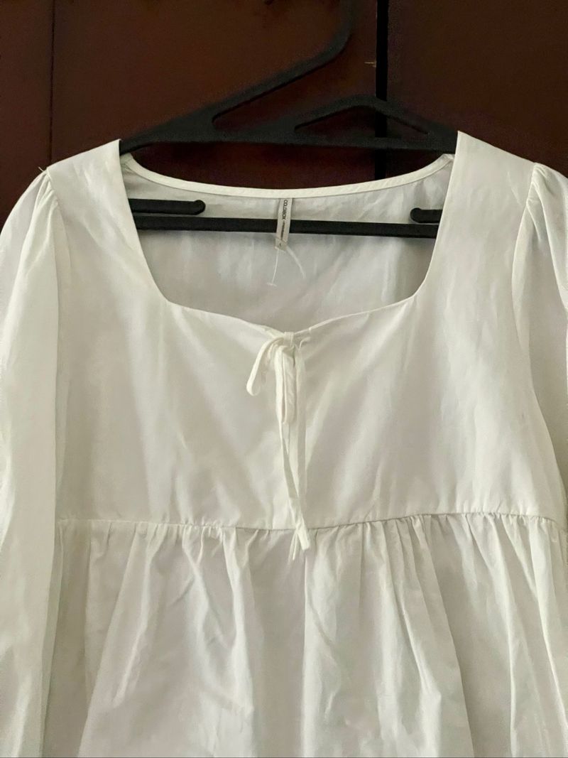 Crop Top Putih by Color Box, foto 5
