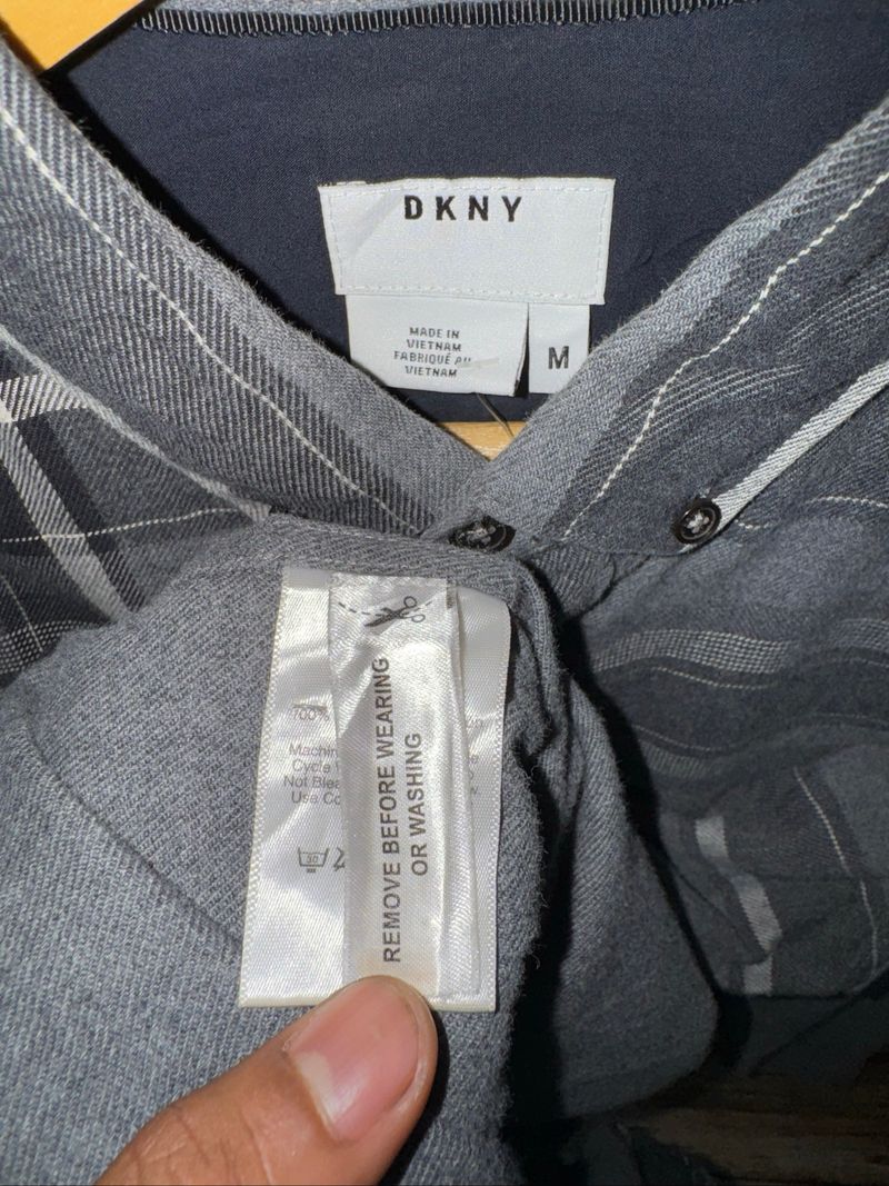 DKNY soft flannel shirt #AGFL14, foto 4