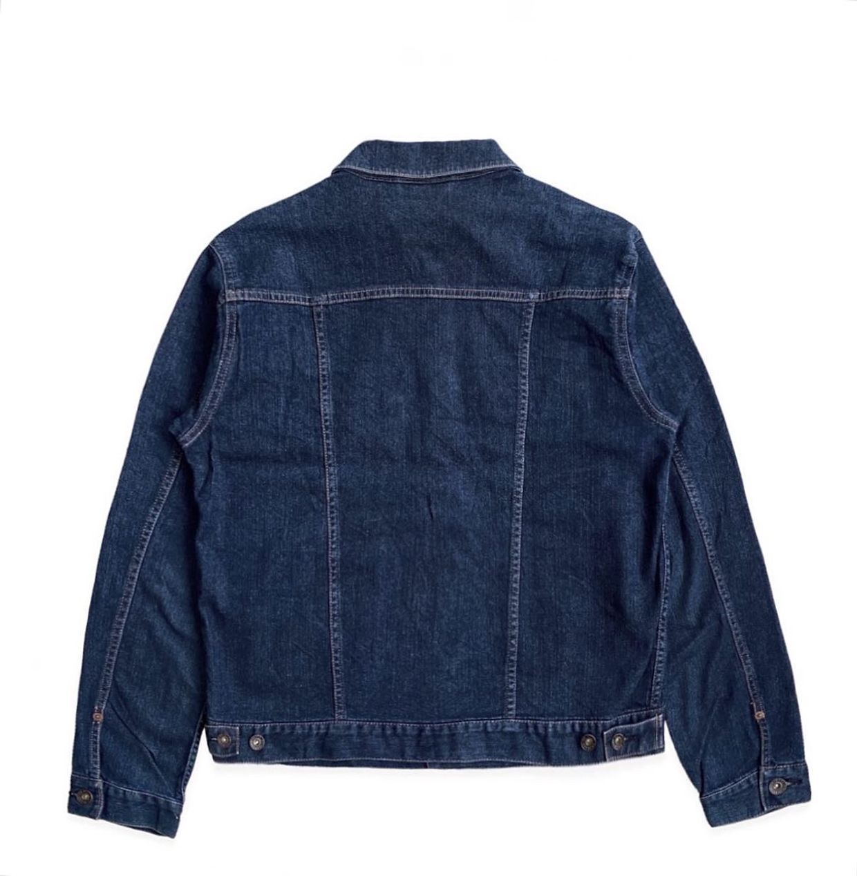 Uniqlo Casual Denim jacket Pria navy, foto 2