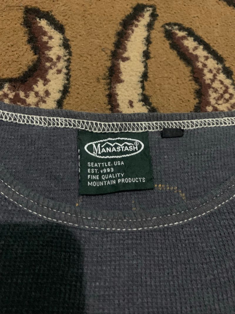Y2K Manastash Hippie Hemp Long Sleve, foto 4