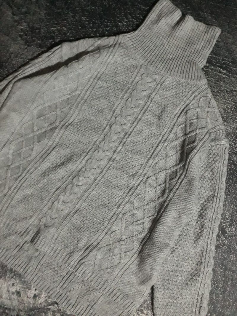 Cardigan rajut Sweater turtleneck 4pcs, foto 5