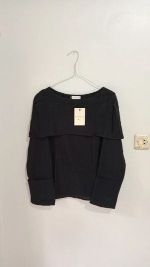 Chrysalis Top - Black (Pastelly)