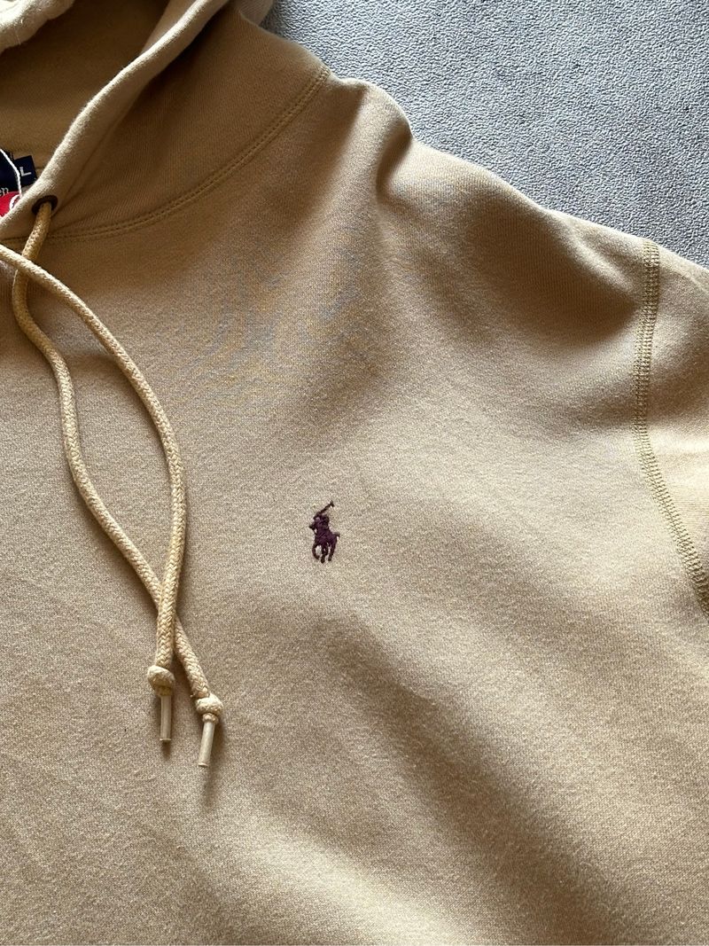 Polo Ralph Lauren Beige Hoodie, foto 4