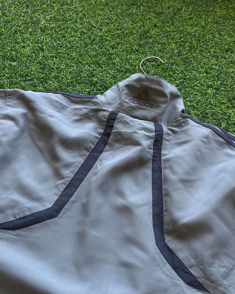 Adidas Vintage Charcoal Windbreaker Jacket, foto 7