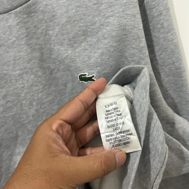 Crewneck Lacoste Classic Fit Original, foto 4