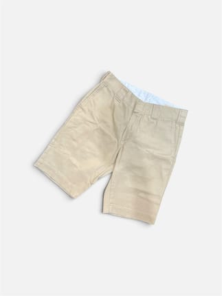 Union Made Drill Short Pants Cream Unisex
